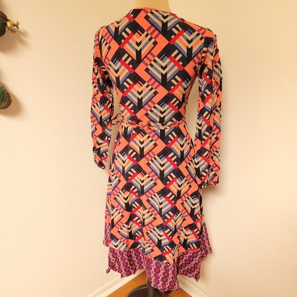 Anthropologie Porridge Wrap Dress - Picture 7 of 7